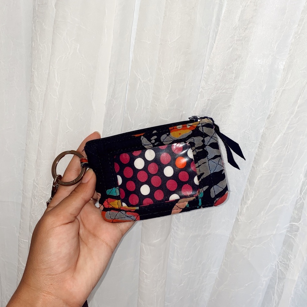 Vera Bradley lanyard and key pouch